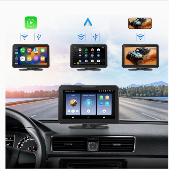 7-Inch Wireless CarPlay New Open Box - Picture 5 of 5